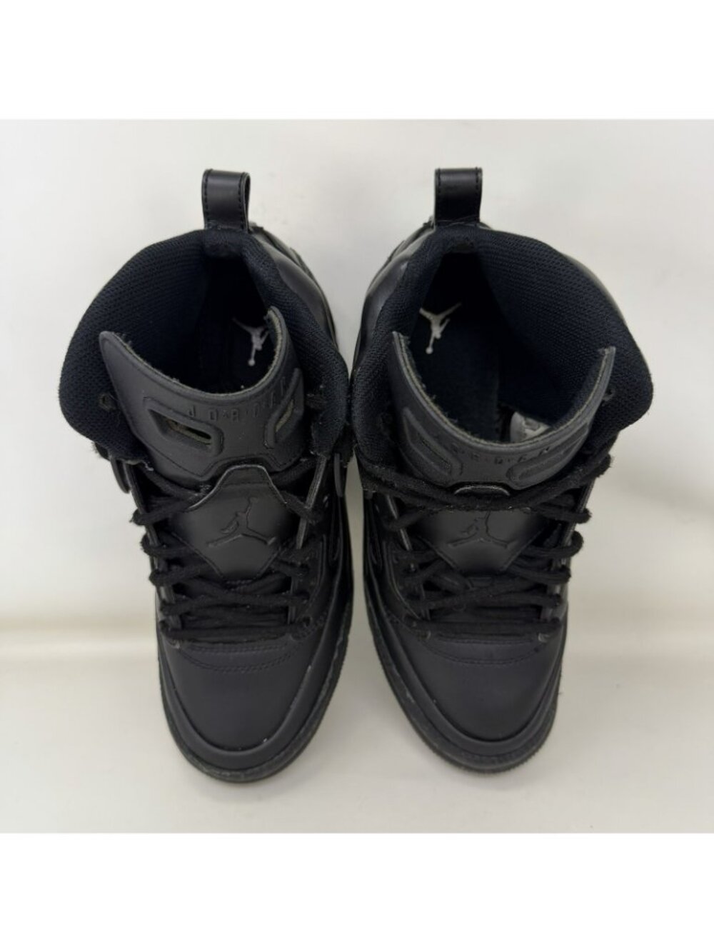Nike Air Jordan Spizike Winterized Black Cat Shoes Size 6.5Y / Women’s Size 8 - Picture 5 of 8